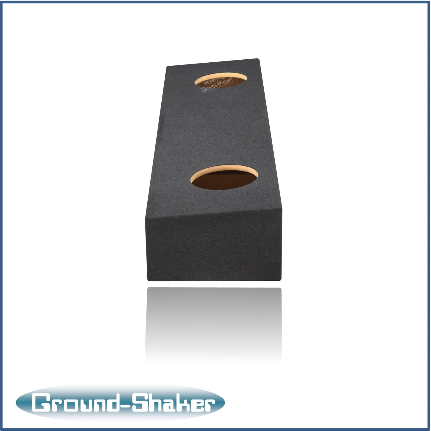 BLACK 8" DUAL PORTED SUB BOX, FITS 99-06 & 07 CLASSIC GMC SIERRA EXT-CAB