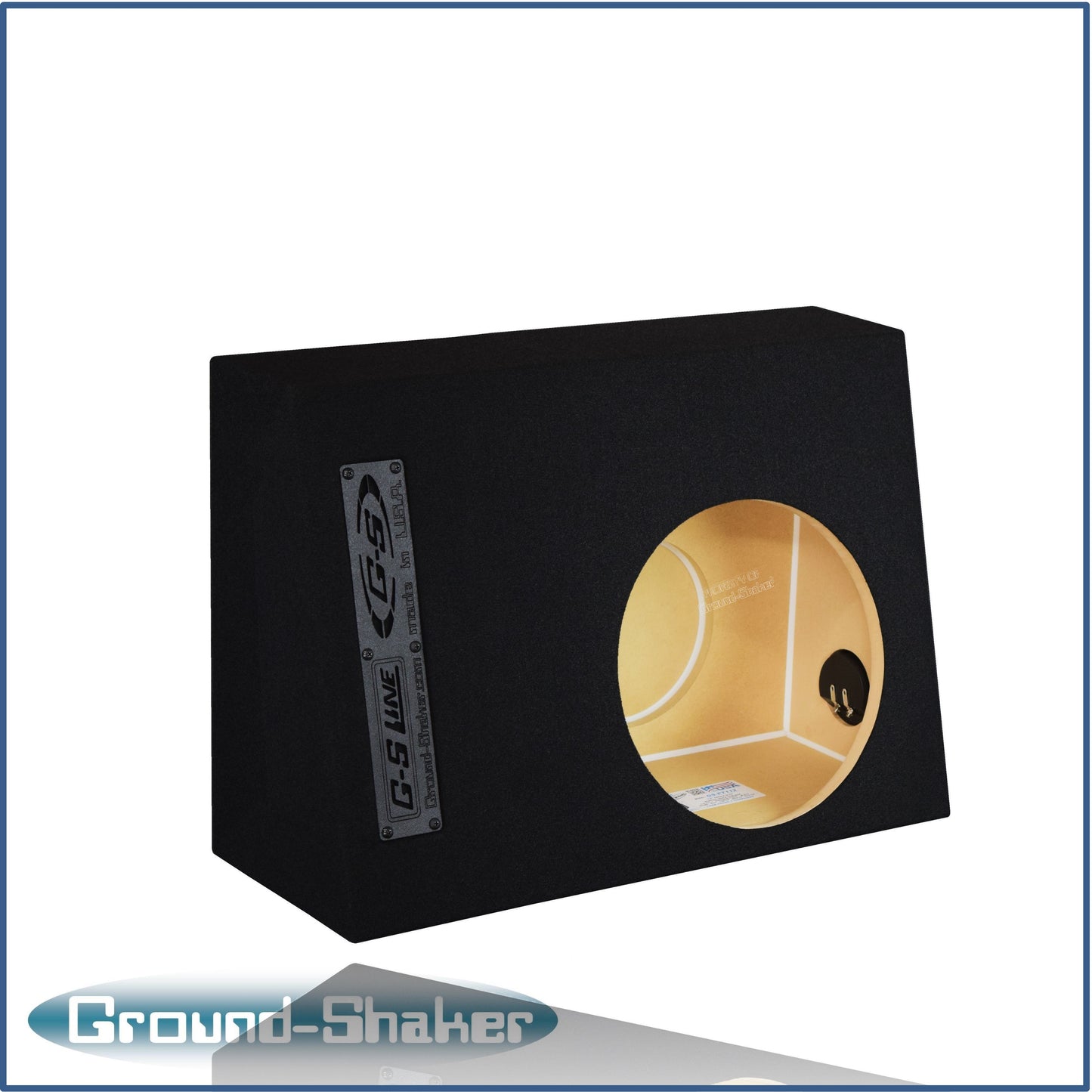 BLACK 12" SINGLE PORTED SUB BOX