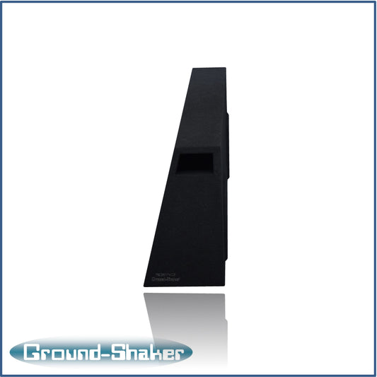 BLACK 12" DUAL PORTED SUB BOX