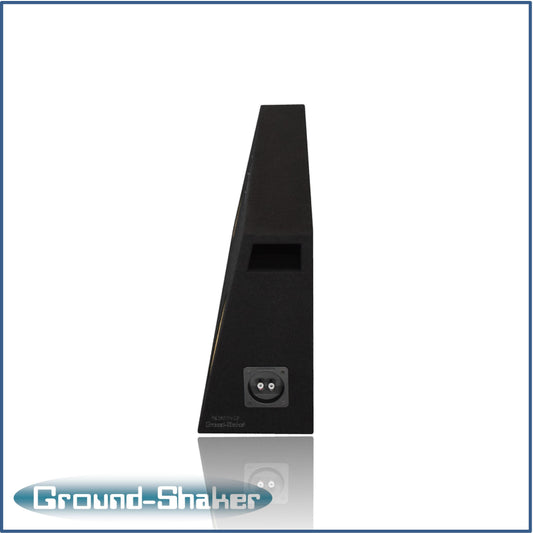 BLACK 8" DUAL PORTED SUB BOX