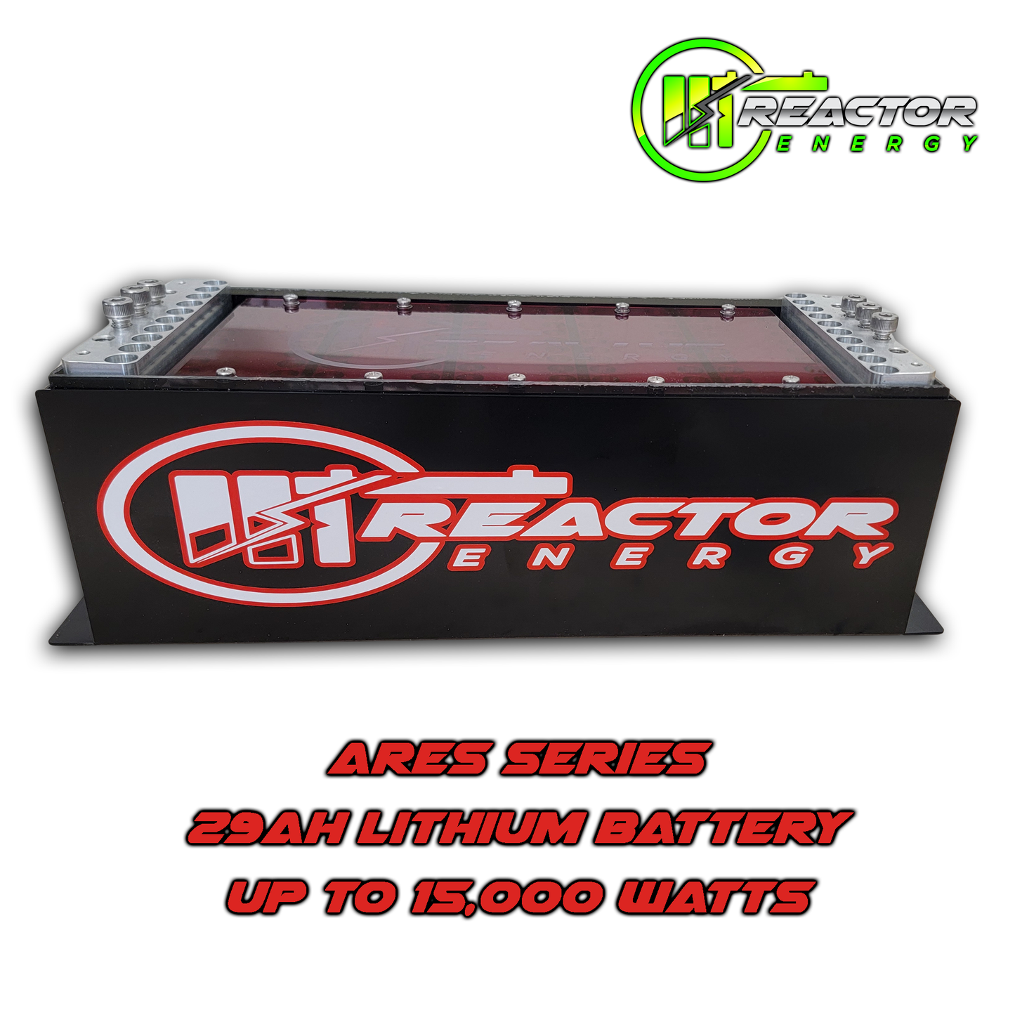 15,000 WATT Lithium Power Bank Battery Red