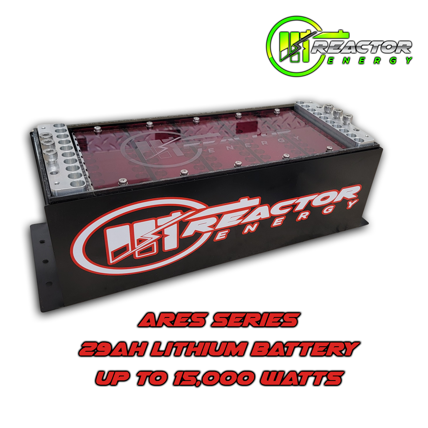 15,000 WATT Lithium Power Bank Battery Red
