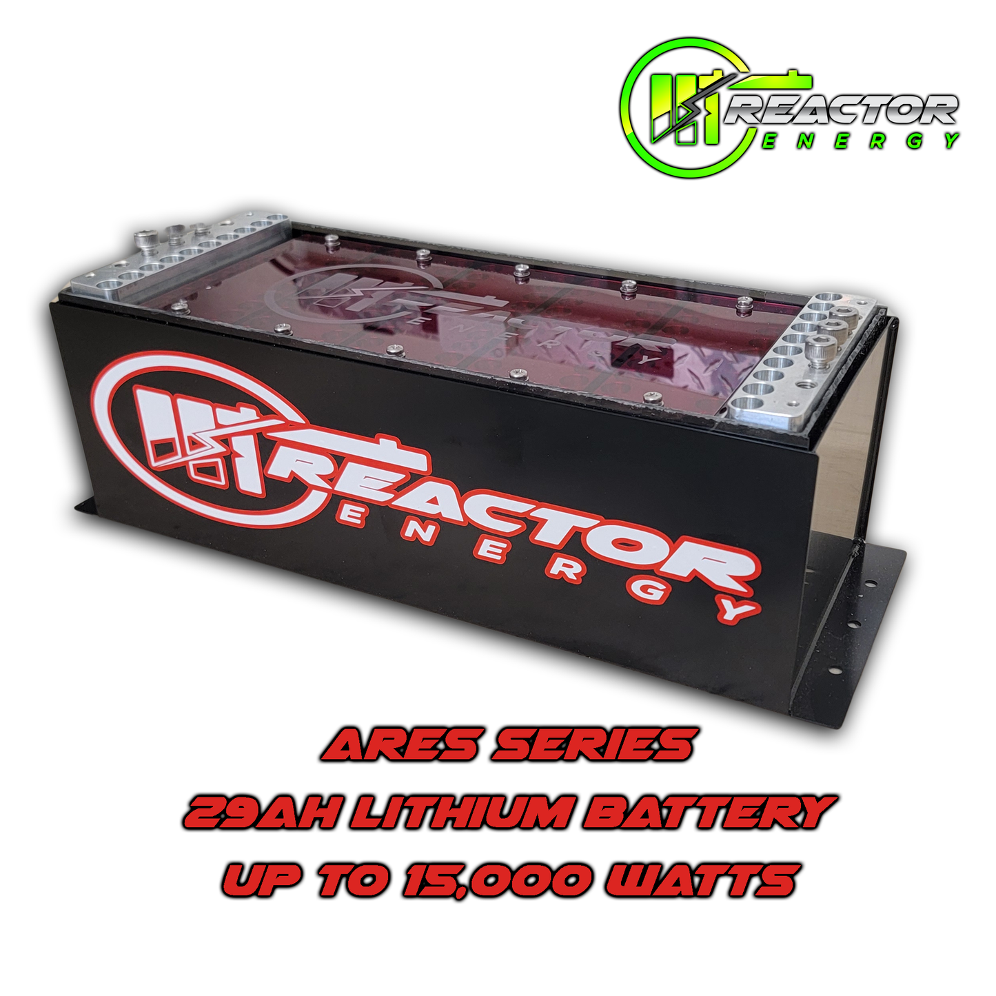 15,000 WATT Lithium Power Bank Battery Red