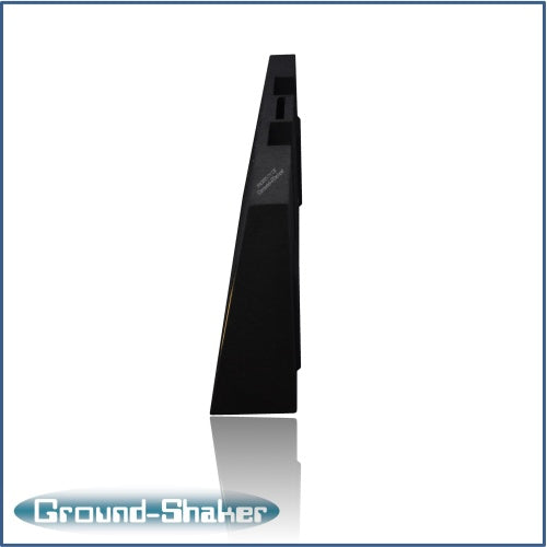 BLACK 12" DUAL PORTED SUB BOX, FITS 08-16 FORD F-350 CREW-CAB