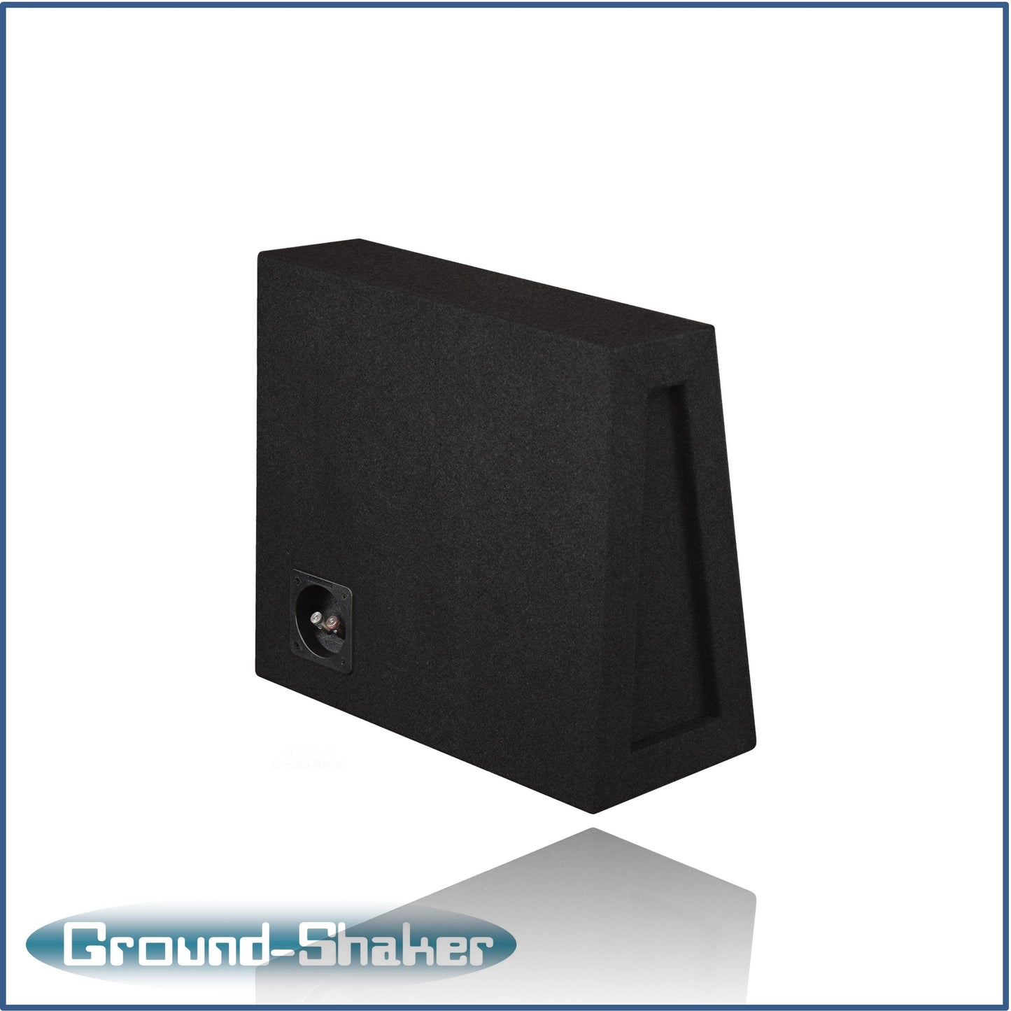 BLACK 10" SINGLE SEALED TRUCK SUB BOX