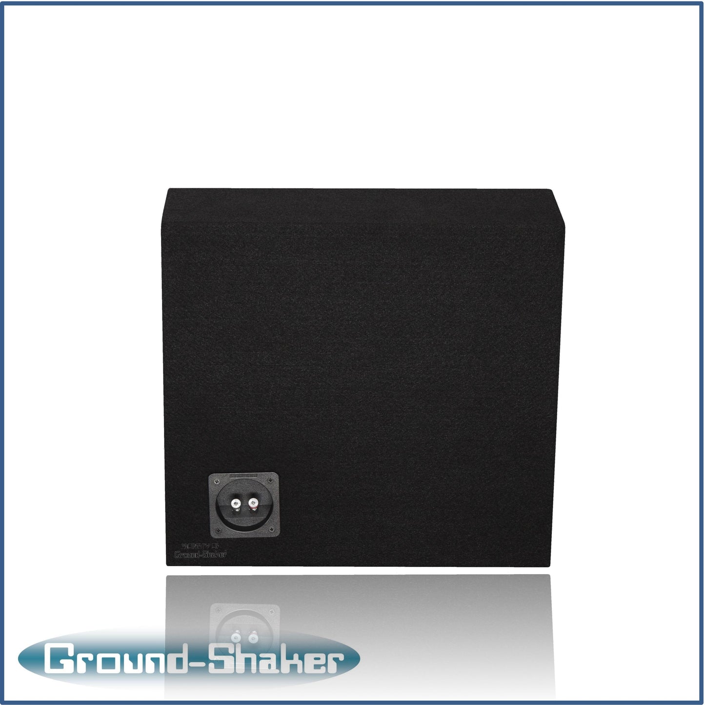 BLACK 12" SINGLE SEALED TRUCK SUB BOX