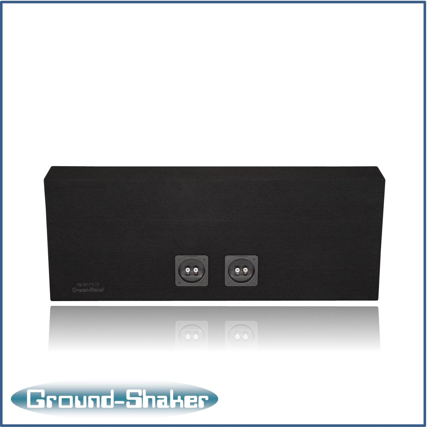 BLACK 8" DUAL SEALED TRUCK SUB BOX