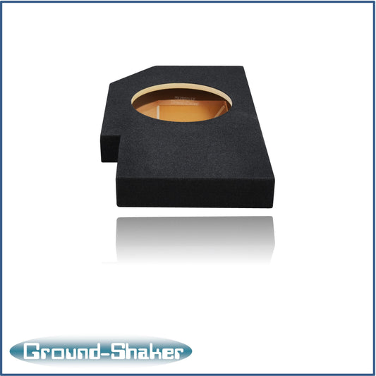 BLACK 10" SINGLE SEALED SUB BOX, FITS 02-18 DODGE RAM 1500 CREW-CAB & EXT-CAB