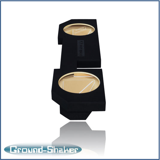 BLACK 12" DUAL SEALED SUB BOX, FITS 03-24 DODGE RAM 2500/3500 CREW-CAB & EXT-CAB