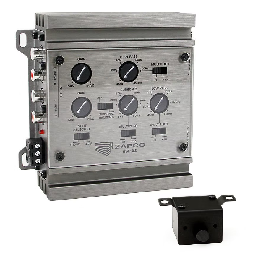 Zapco 2-Way Electronic Crossover ASP-X2