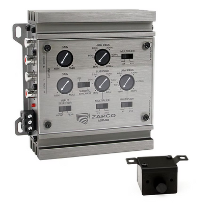Zapco 2-Way Electronic Crossover ASP-X2