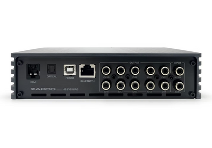 Zapco HB 810 II 8AD - 10 Channel DSP with 4 CH A/B + 4 CH D Amplifier