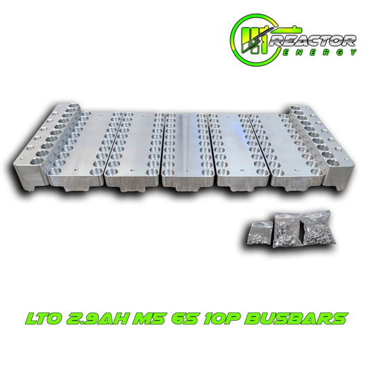 Reactor LTO 2.9Ah 6s 10P Busbars M5 hardware