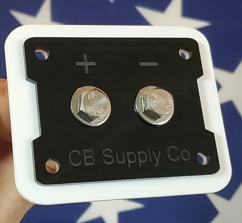 Subwoofer Box Terminals "stainless hardware"