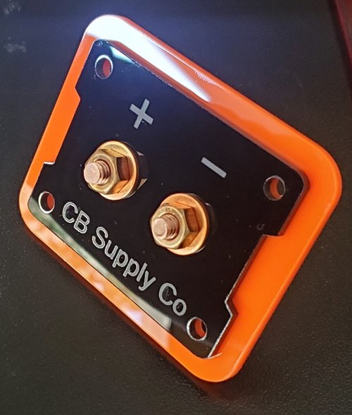 Subwoofer Box Terminals "stainless hardware"