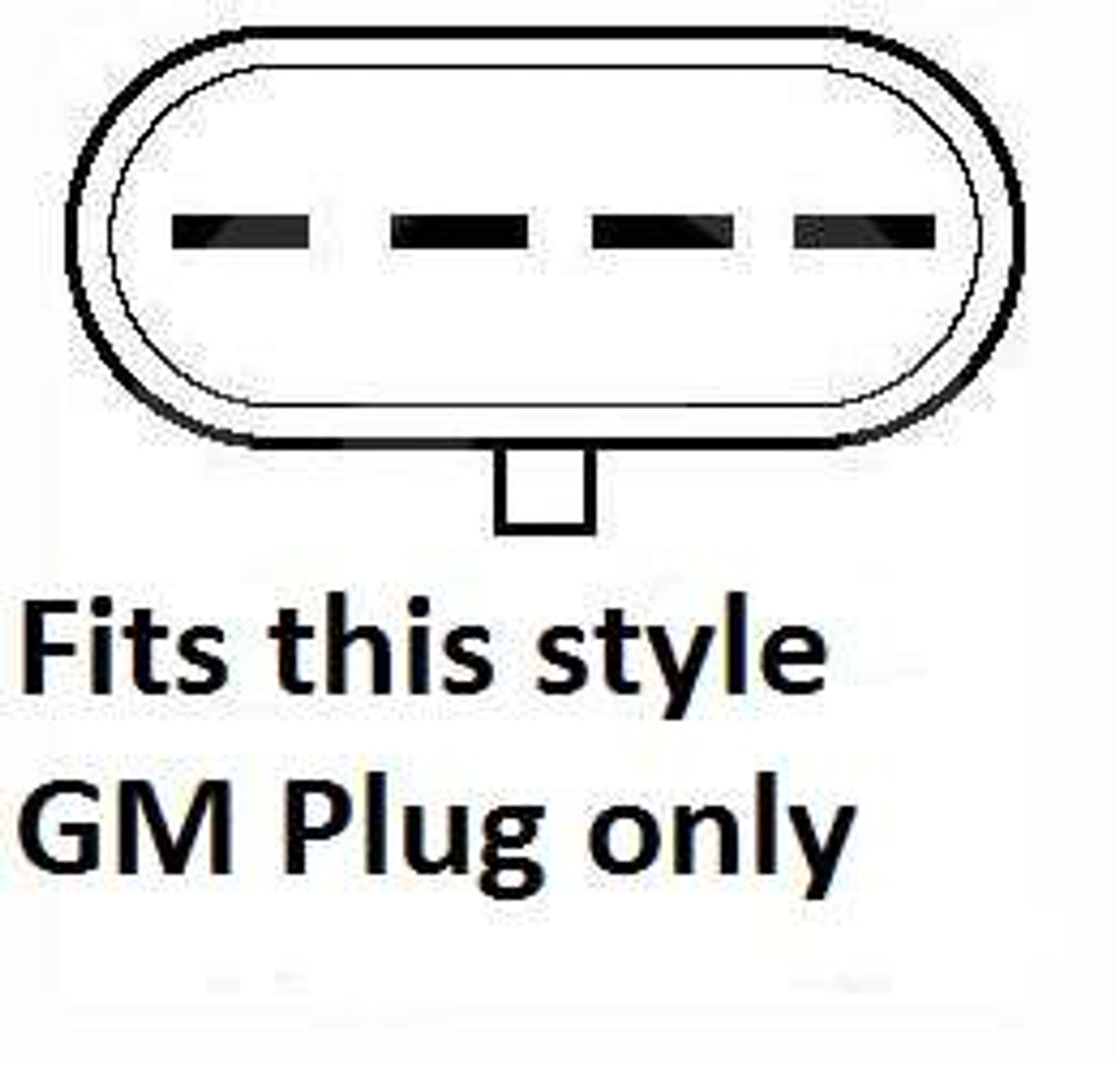 Chevy Truck-SUV 1996-2004  240 Amp W/4 Pin Oval Plug