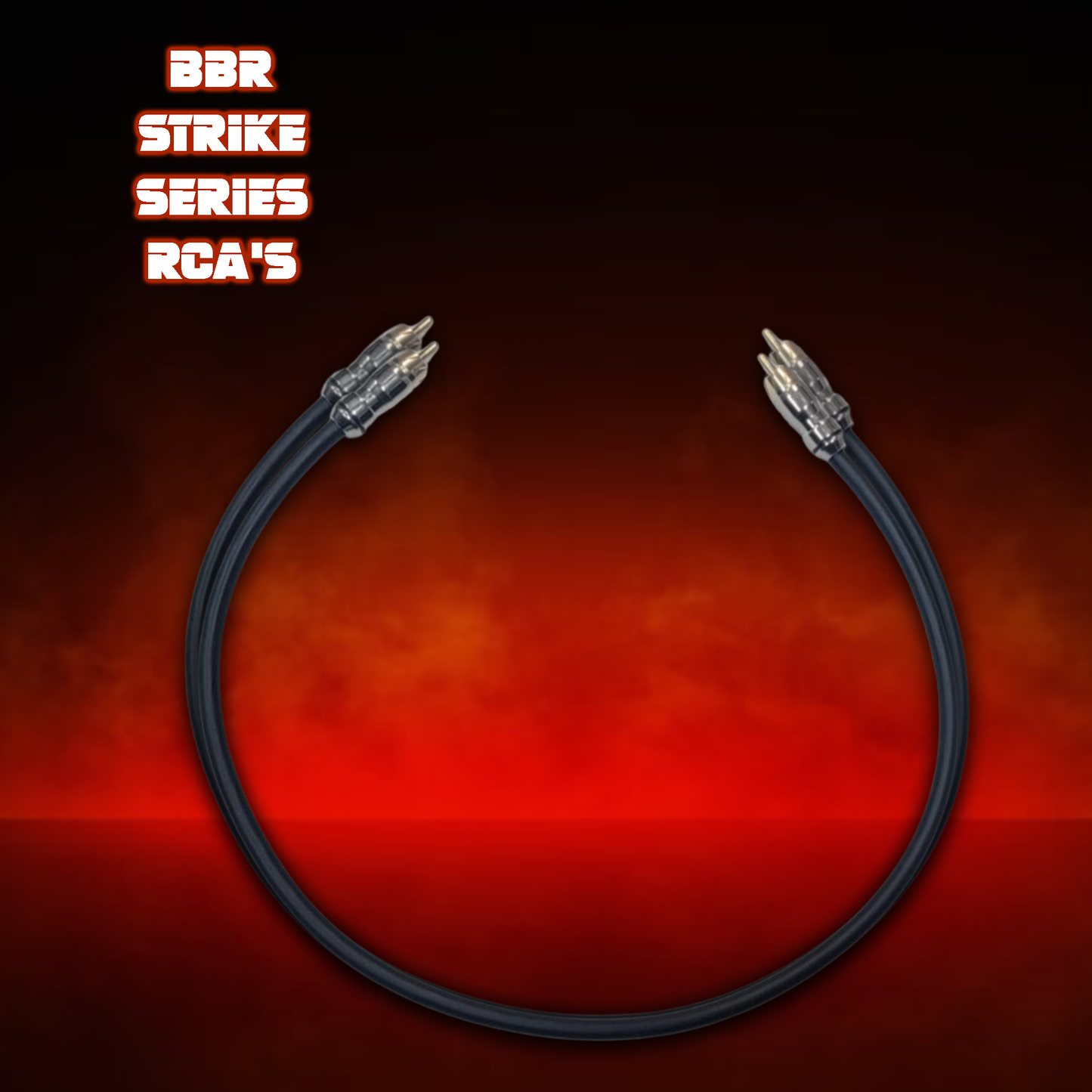 BBR 2 Channel RCA CABLE. Hand Made in the USA