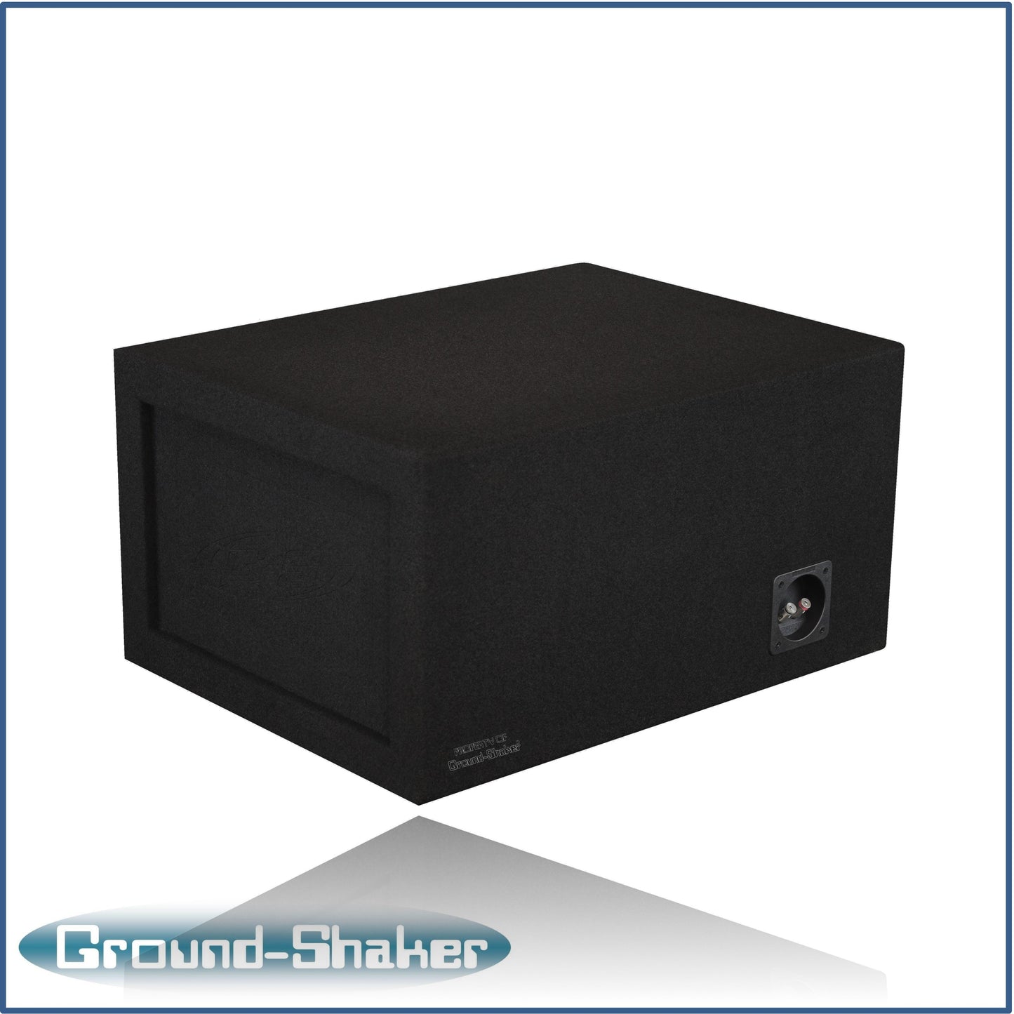 BLACK 10" 30-Hz SINGLE COMPETITION PORTED SUB BOX