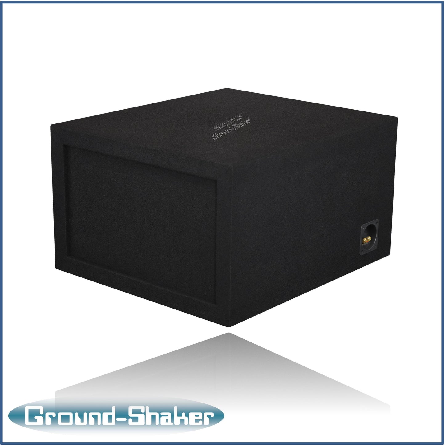 BLACK 12" 30-Hz SINGLE COMPETITION PORTED SUB BOX