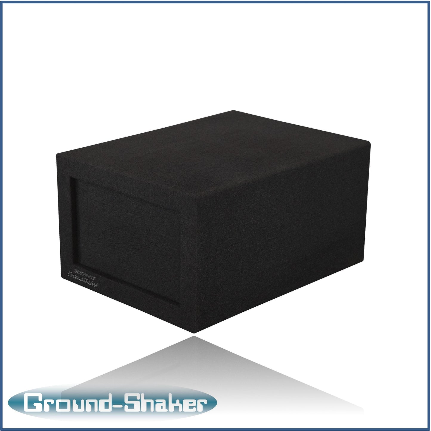 BLACK 8" 30-Hz SINGLE COMPETITION PORTED SUB BOX