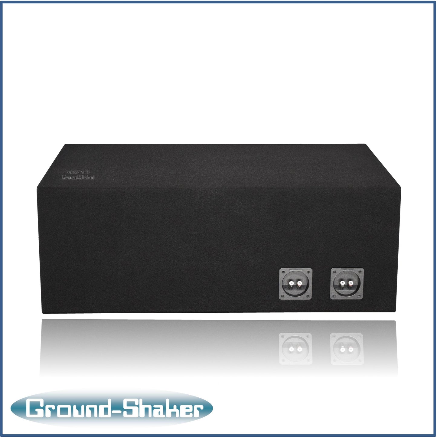 BLACK 10" 30-Hz DUAL COMPETITION PORTED SUB BOX