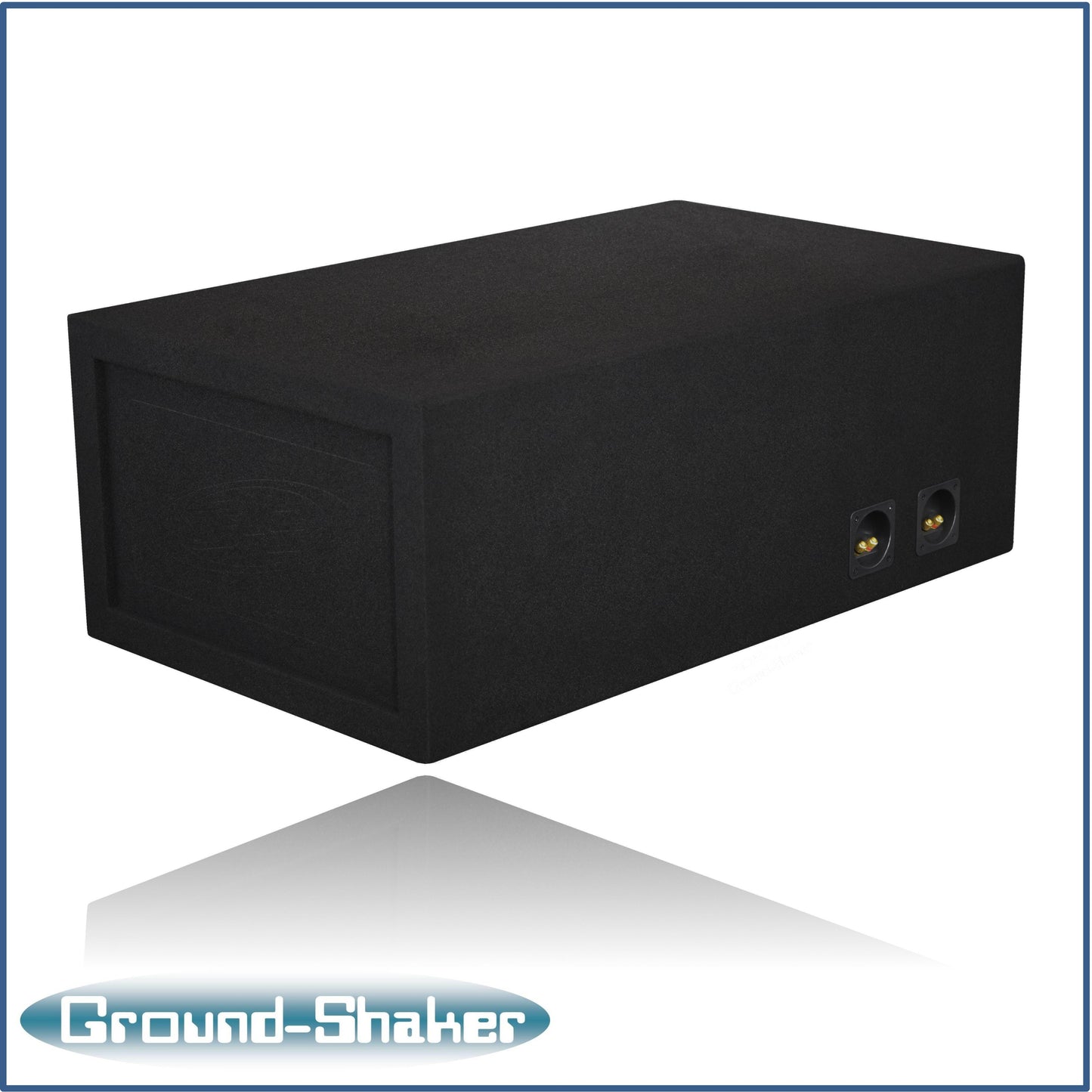 BLACK 12" 30-Hz DUAL COMPETITION PORTED SUB BOX