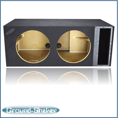 BLACK 15" DUAL COMPETITION PORTED SUB BOX