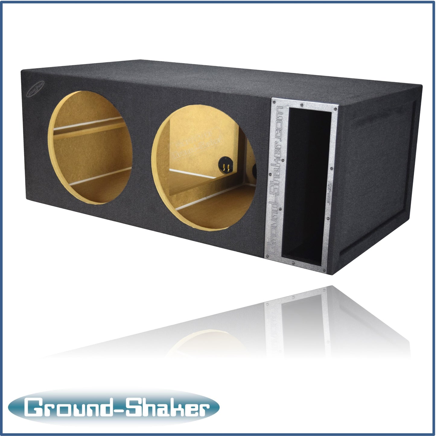 BLACK 15" DUAL COMPETITION PORTED SUB BOX