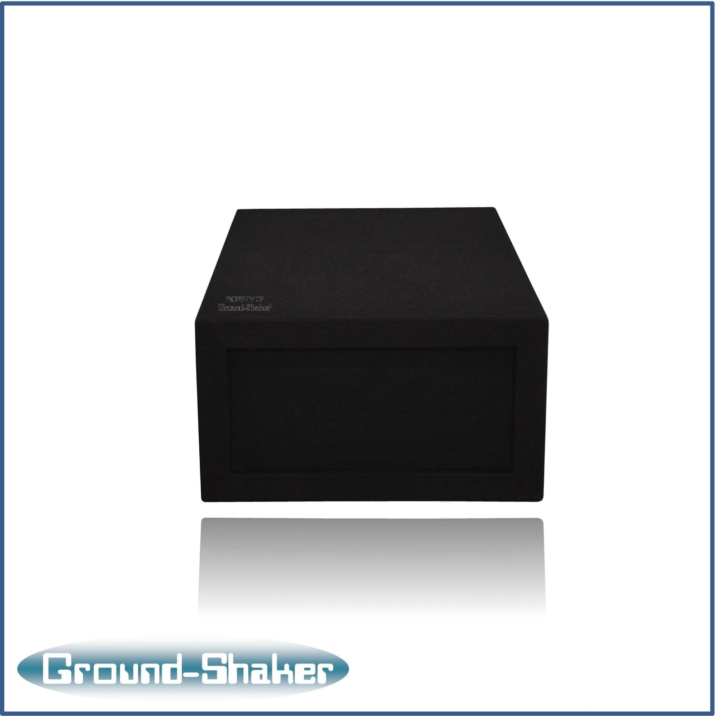 BLACK 8" 30-Hz DUAL COMPETITION PORTED SUB BOX