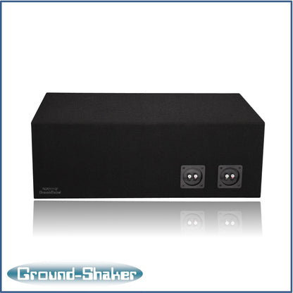 BLACK 8" 30-Hz DUAL COMPETITION PORTED SUB BOX