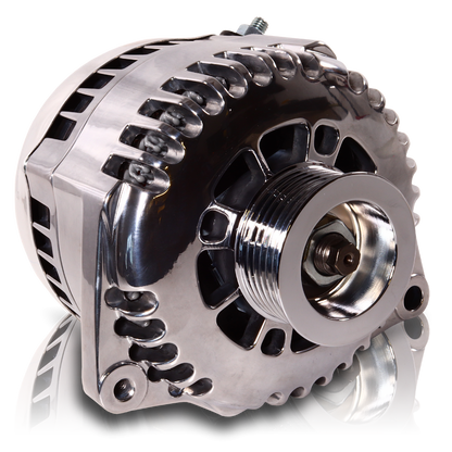 Chevy Astro Van 6 Phase 87-95 320 amp alternator Polished