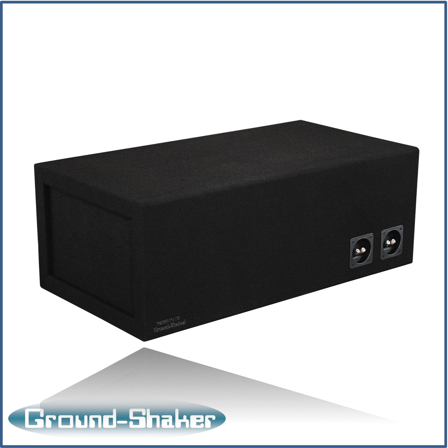 BLACK 10" DUAL COMPETITION 32-Hz PORTED SUB BOX