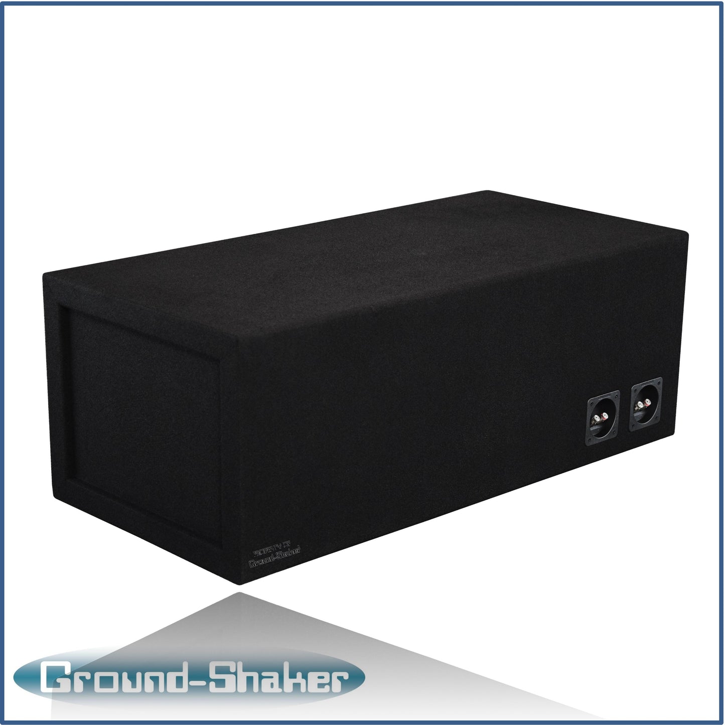 BLACK 12" DUAL COMPETITION 32-Hz PORTED SUB BOX