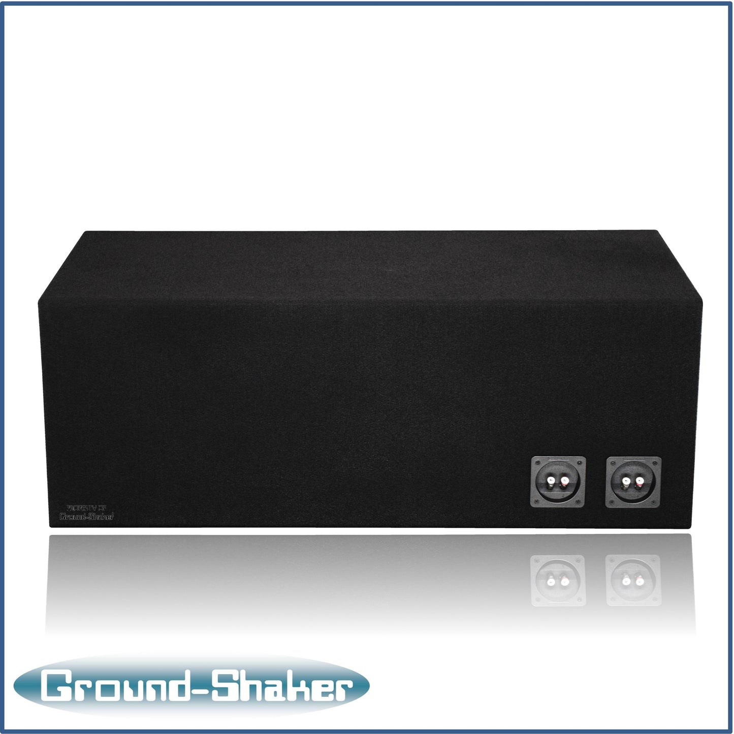 BLACK 12" DUAL COMPETITION 32-Hz PORTED SUB BOX