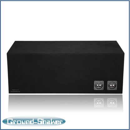BLACK 12" DUAL COMPETITION 32-Hz PORTED SUB BOX