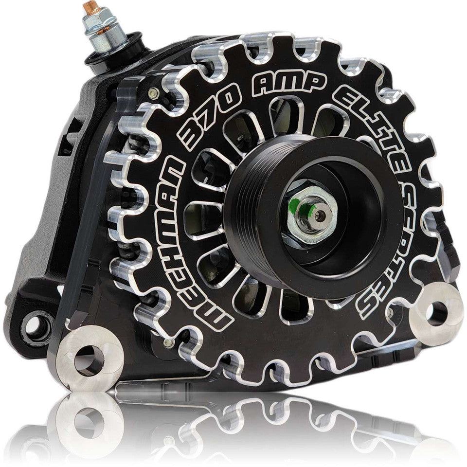370 amp Billet high output alternator Dodge Ram Hemi