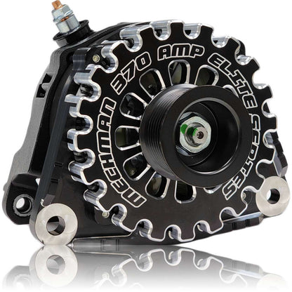 370 amp Billet high output alternator Dodge Ram Hemi