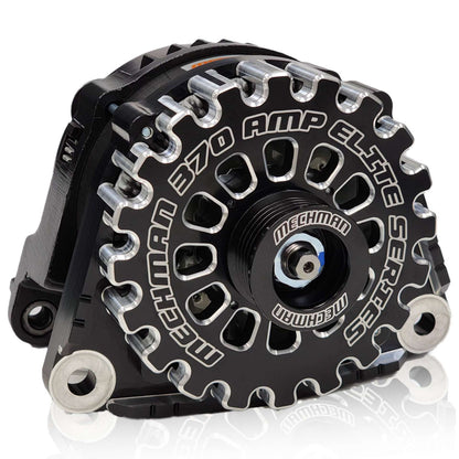 370-amp Billet high output alternator for Ram-Hemi