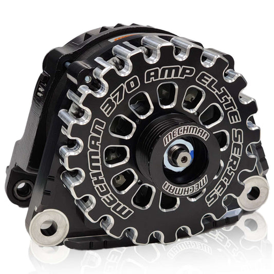 370-amp Billet high output alternator for Ram-Hemi