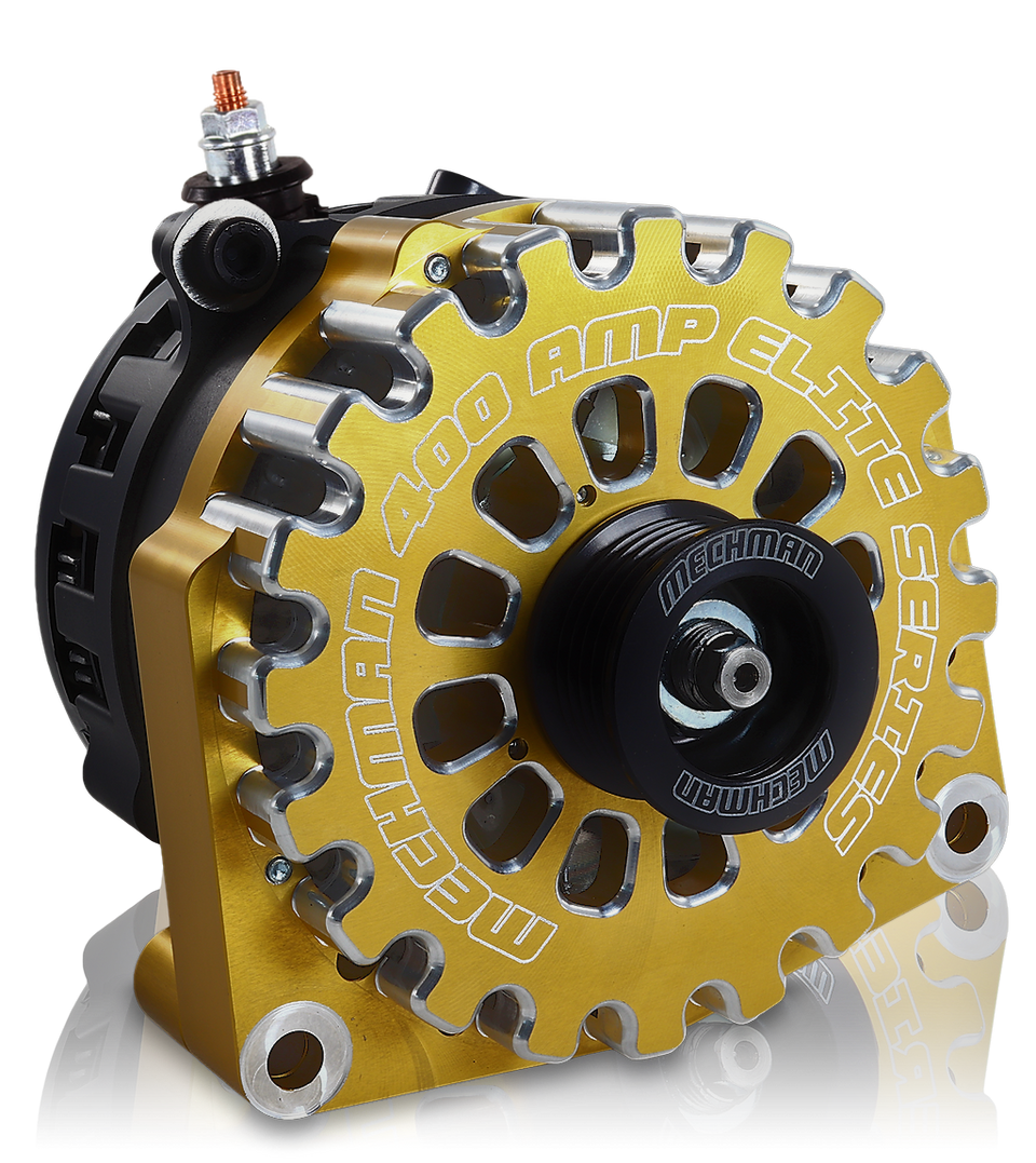400 Amp GOLD Billet Alternator for 14-18 GM Truck