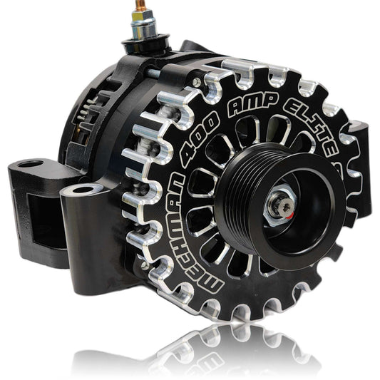 400 amp Billet Elite series alternator to replace Ford T mount 6G