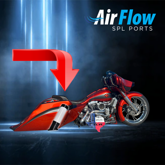 Round Bagger Airflow Tech Bagger Port's with center section