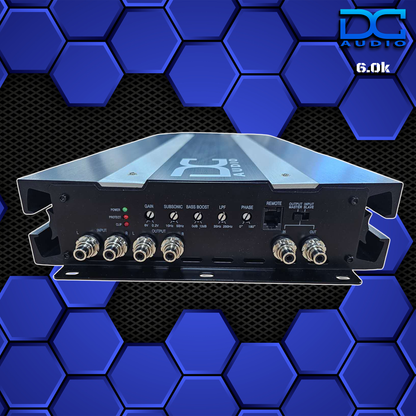 6.0k 6,000 watt Mono Block Amplifier "Competition Series"