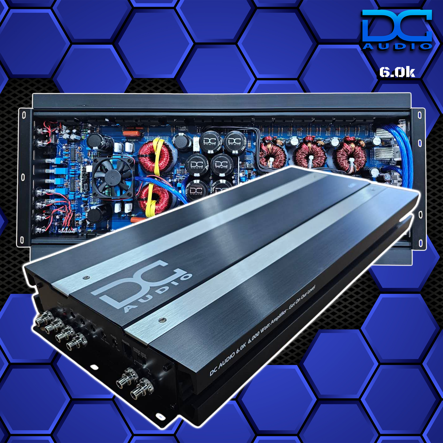 6.0k 6,000 watt Mono Block Amplifier "Competition Series"
