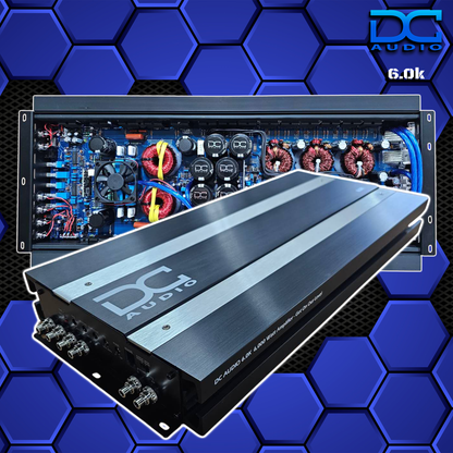 6.0k 6,000 watt Mono Block Amplifier "Competition Series"