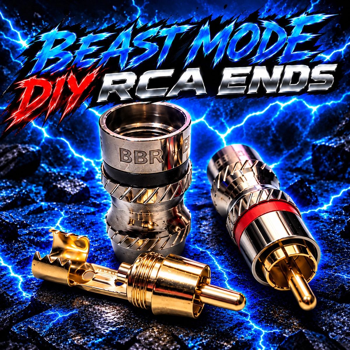 Beast Mode RCA' Ends "DIY RCA Ends"