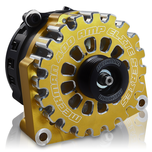 Cadillac Escalade 1999-2004 Large Case Billet Alternator E Series 400 Amp Gold