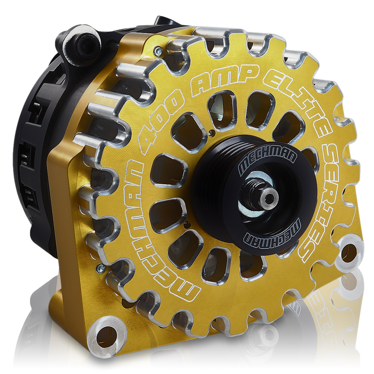 Astro Van 1996-2005 Large Case Billet Alternator E Series 400 Amp Gold