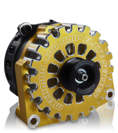 Cadillac Escalade 2005-2013 Large Case Billet Alternator E Series 400 Amp Gold