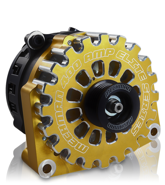 Cadillac Escalade 2005-2013 Large Case Billet Alternator E Series 400 Amp Gold
